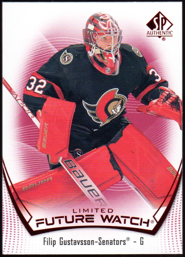 (image for) 2021-22 SP Authentic Limited Red #148 Filip Gustavsson FW