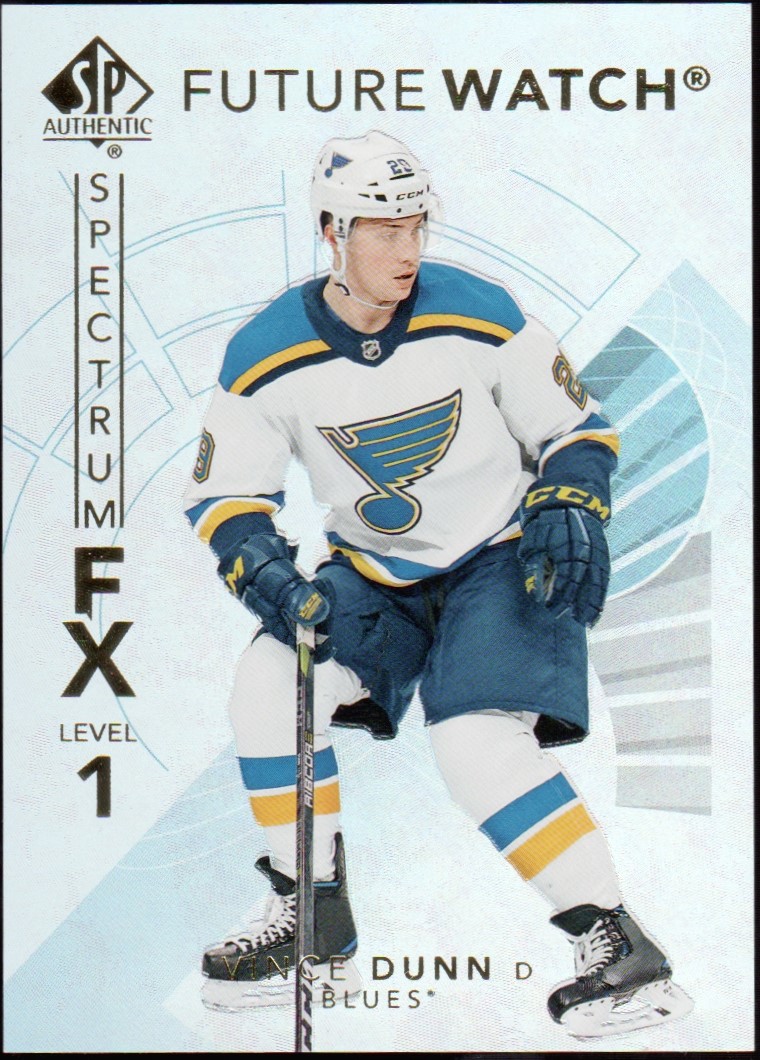 2017-18 SP Authentic Spectrum FX #S58 Vince Dunn (image for) 2017-18 SP Authentic Spectrum FX #S58 Vince Dunn