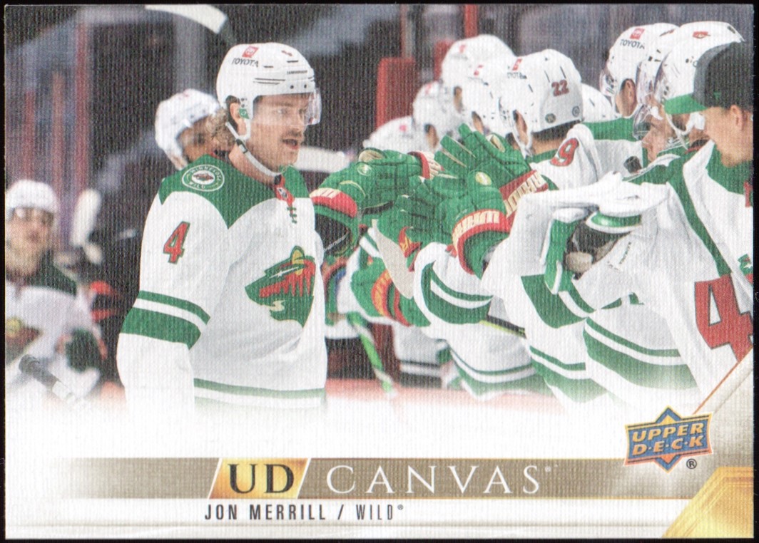 (image for) 2022-23 Upper Deck UD Canvas #C41 Jon Merrill