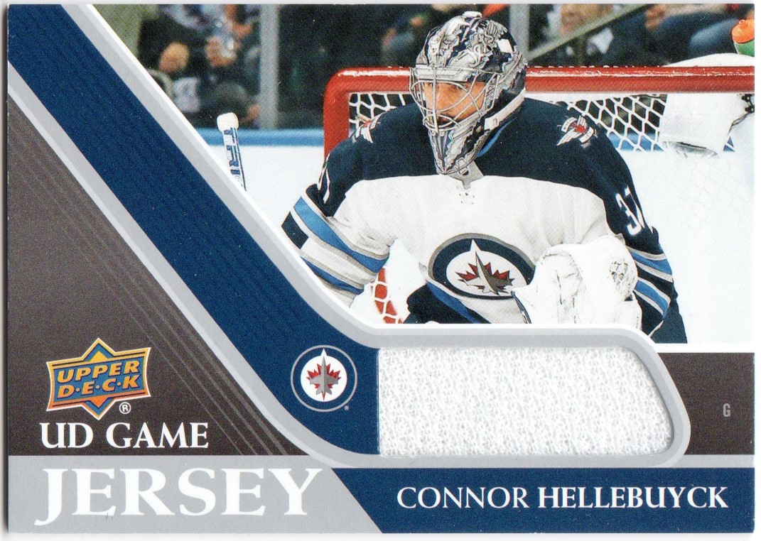 (image for) 2020-21 Upper Deck Game Jerseys #GJCO Connor Hellebuyck