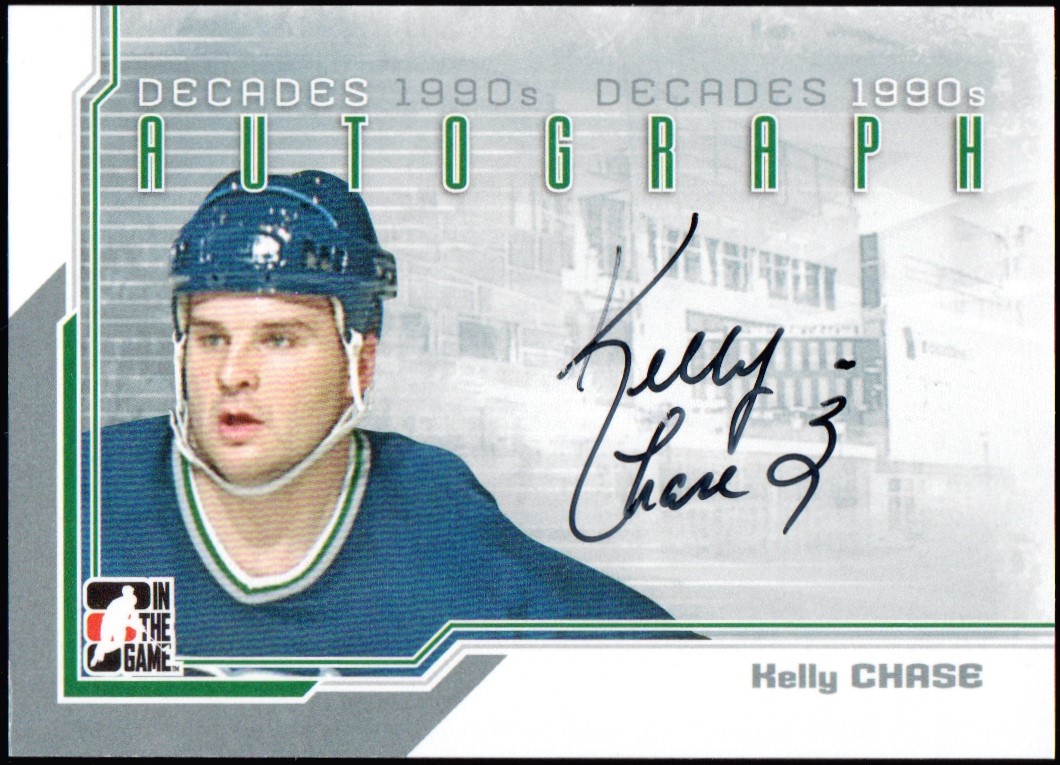 2013-14 ITG Decades 1990s Autographs #AKC Kelly Chase (image for) 2013-14 ITG Decades 1990s Autographs #AKC Kelly Chase