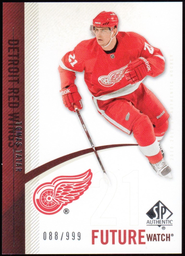 (image for) 2010-11 SP Authentic #214 Tomas Tatar RC 088/999