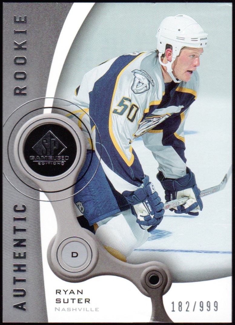 (image for) 2005-06 SP Game Used #138 Ryan Suter RC 182/999