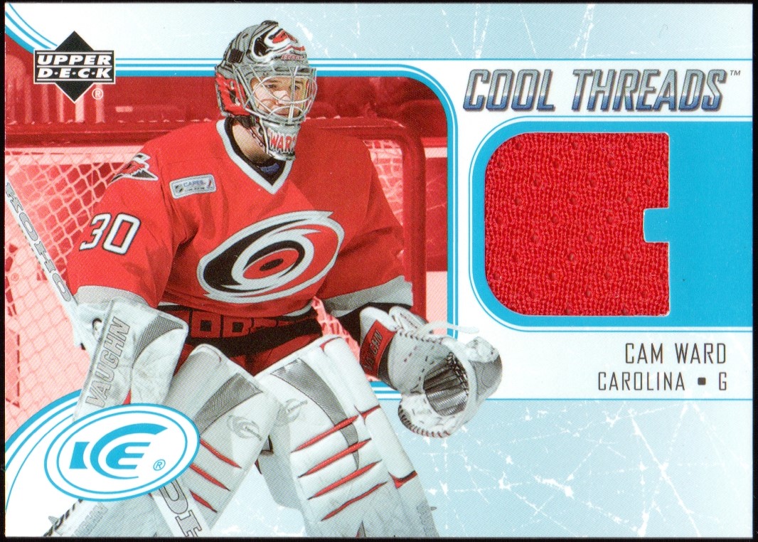 (image for) 2005-06 Upper Deck Ice Cool Threads #CTCW Cam Ward RC