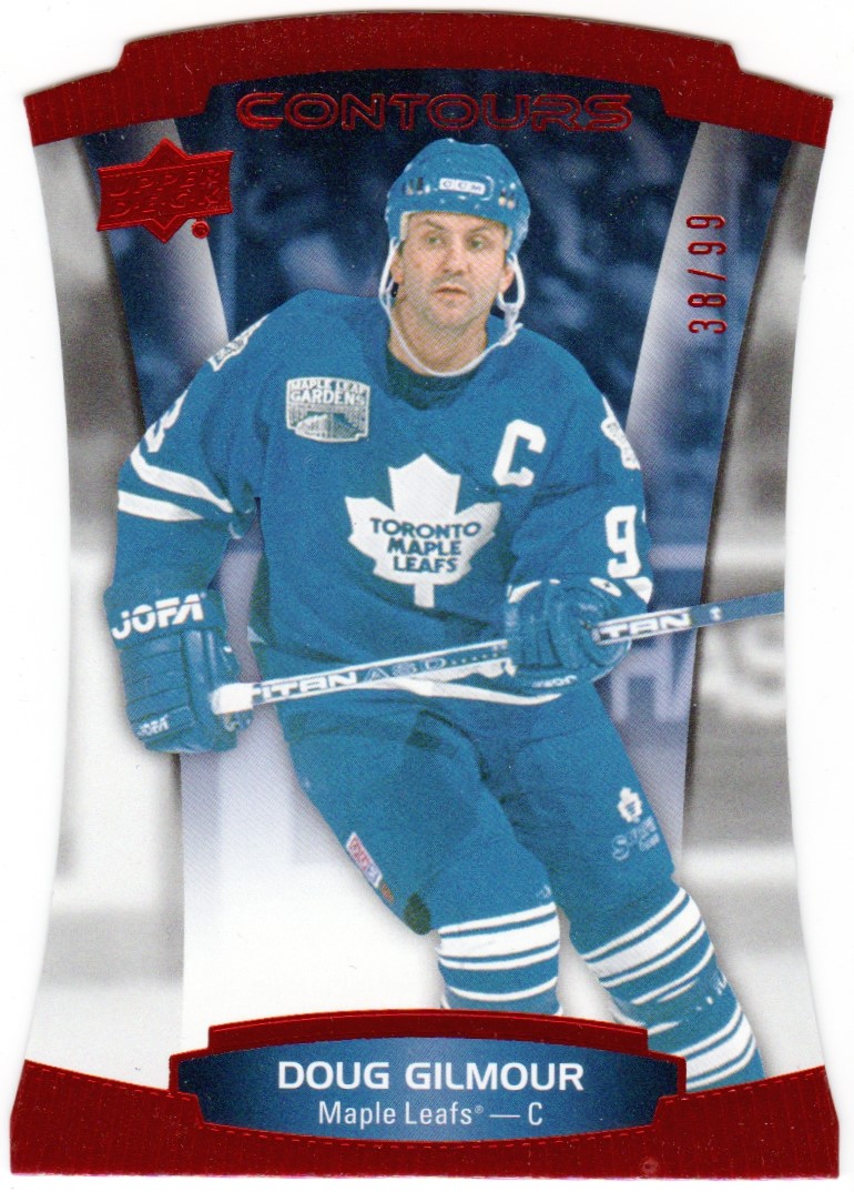 (image for) 2015-16 Upper Deck Contours Red #96 Doug Gilmour 38/99