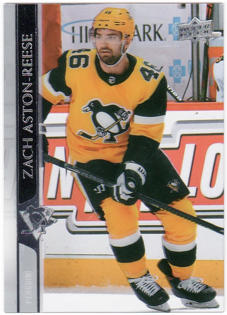 (image for) 2020-21 Upper Deck Clear Cut #390 Zach Aston-Reese