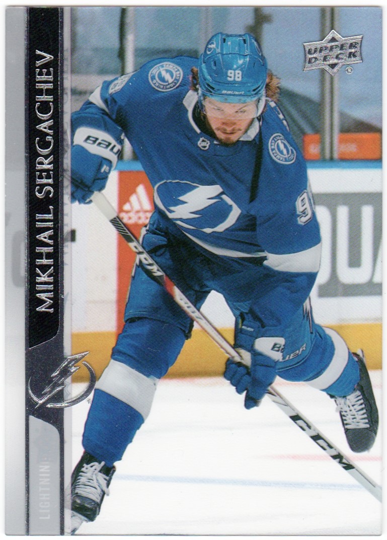 (image for) 2020-21 Upper Deck Clear Cut #414 Mikhail Sergachev