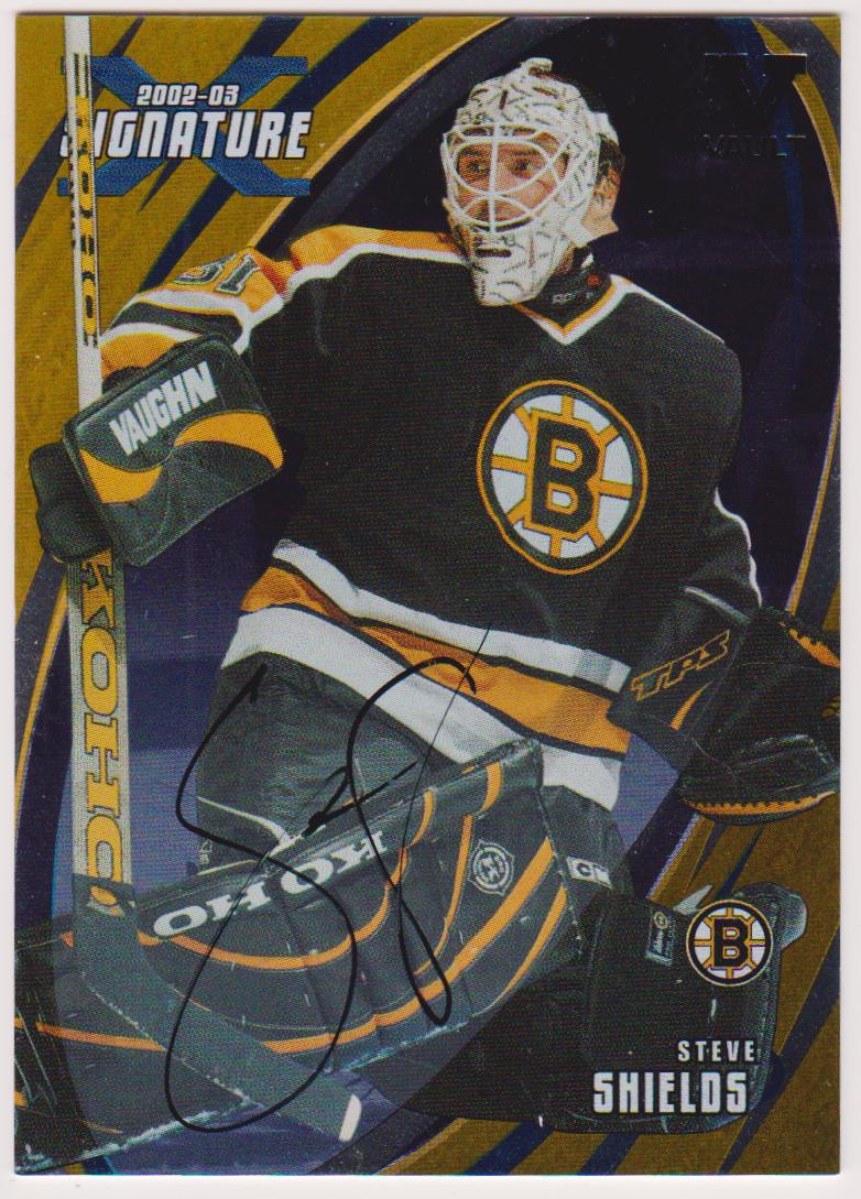(image for) 2002-03 BAP Signature Series Autographs Gold #73 Steve Shields