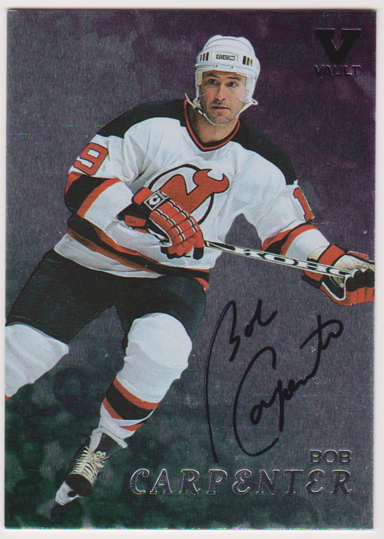 (image for) 1998-99 Be A Player Autographs #228 Bob Carpenter VAULT