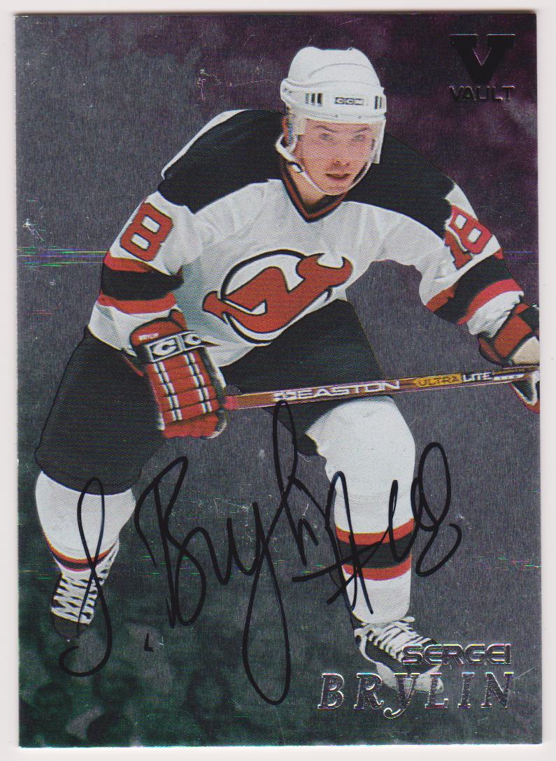 (image for) 1998-99 Be A Player Autographs #231 Sergei Brylin Vault