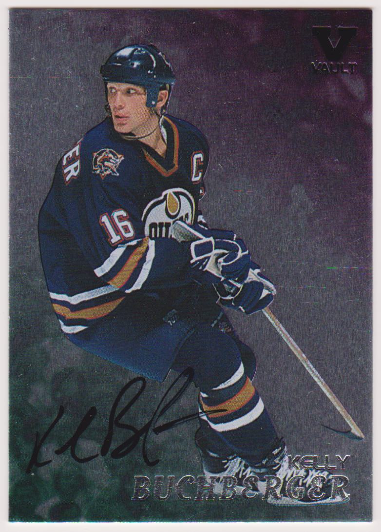 (image for) 1998-99 Be A Player Autographs #201 Kelly Buchberger VAULT
