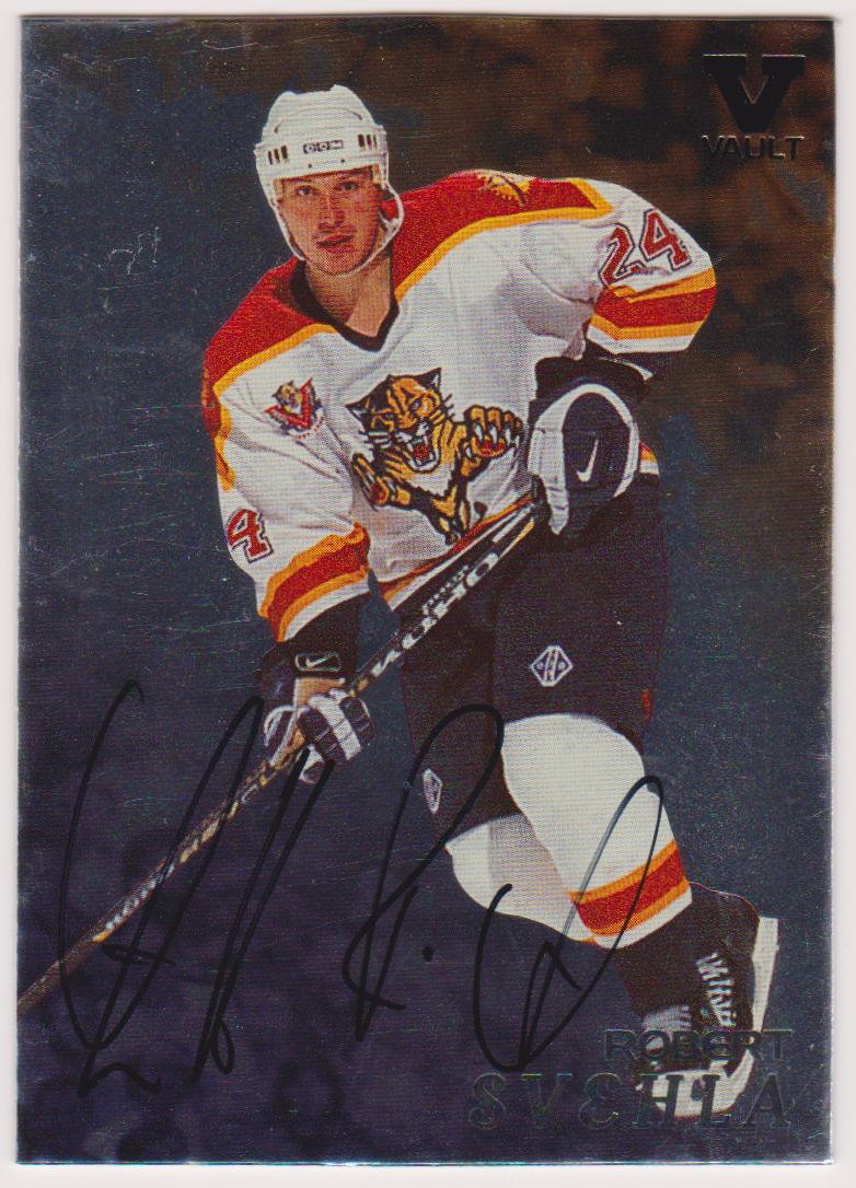 (image for) 1998-99 Be A Player Autographs #59 Robert Svehla Vault