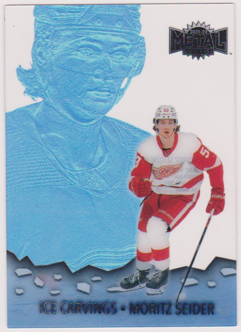 (image for) 2021-22 Metal Universe Ice Carvings #IC21 Moritz Seider