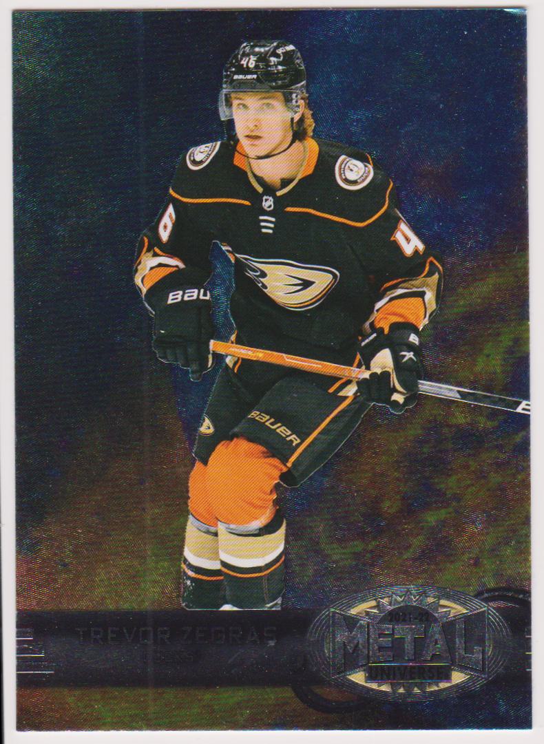 2021-22 Metal Universe '97-98 Retro Rookies #R25 Trevor Zegras (image for) 2021-22 Metal Universe '97-98 Retro Rookies #R25 Trevor Zegras