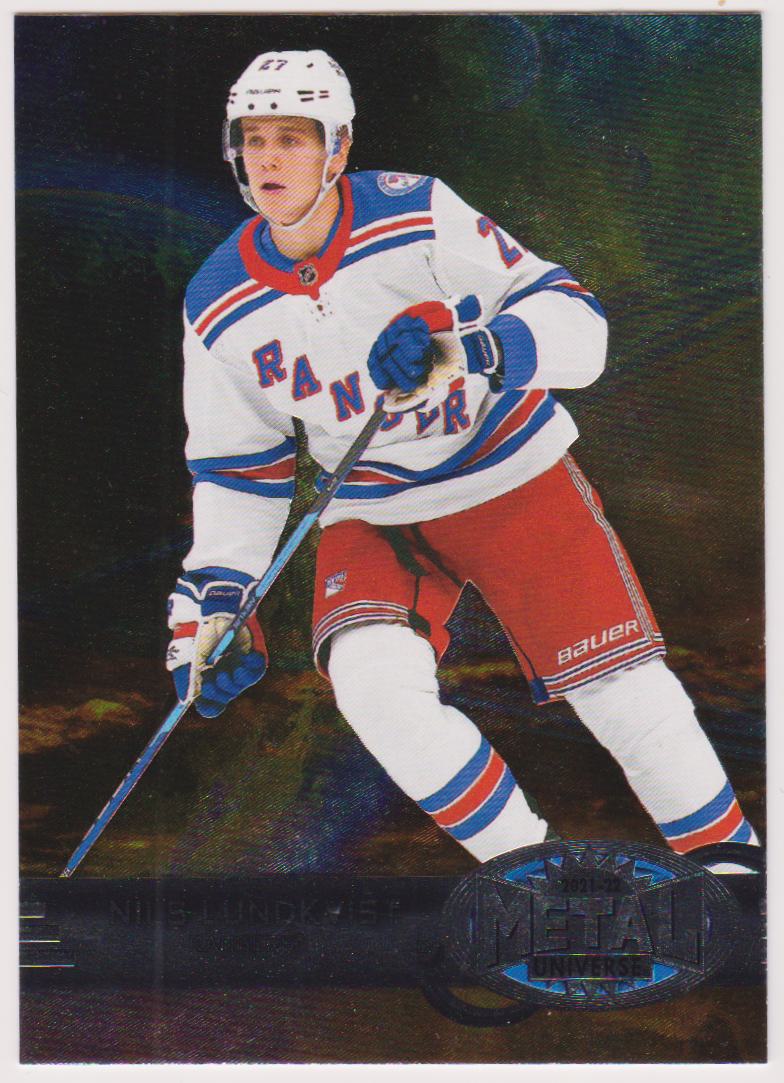 2021-22 Metal Universe '97-98 Retro Rookies #R38 Nils Lundkvist (image for) 2021-22 Metal Universe '97-98 Retro Rookies #R38 Nils Lundkvist