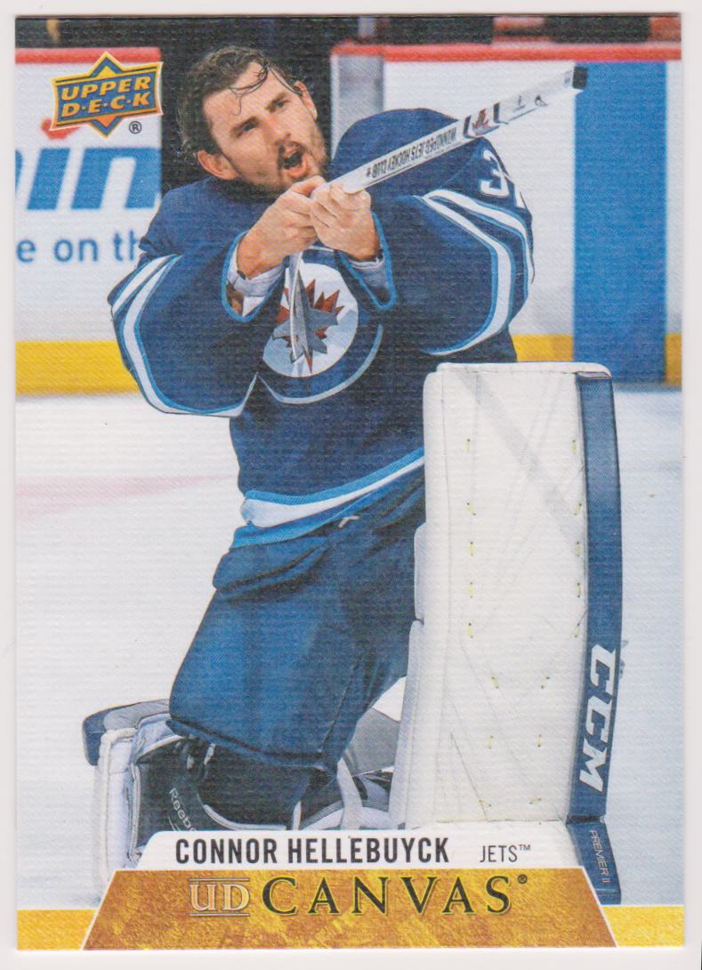 (image for) 2020-21 Upper Deck Canvas #C88 Connor Hellebuyck