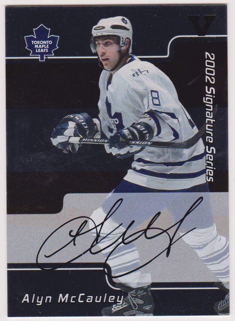 2001-02 BAP Signature Series Autographs #124 Alyn McCauley (image for) 2001-02 BAP Signature Series Autographs #124 Alyn McCauley