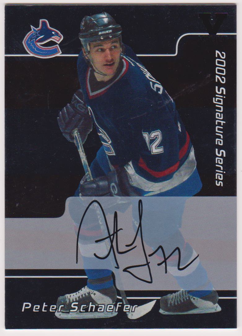2001-02 BAP Signature Series Autographs #86 Peter Schaefer (image for) 2001-02 BAP Signature Series Autographs #86 Peter Schaefer