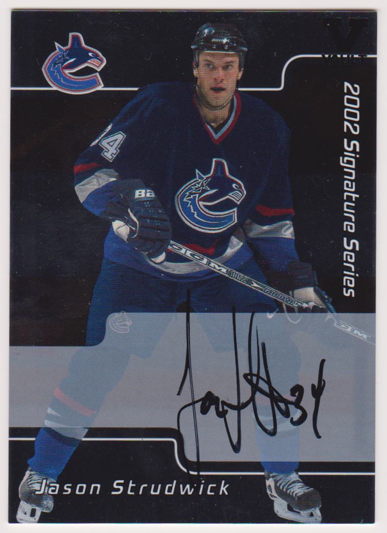 2001-02 BAP Signature Series Autographs #66 Jason Strudwick (image for) 2001-02 BAP Signature Series Autographs #66 Jason Strudwick
