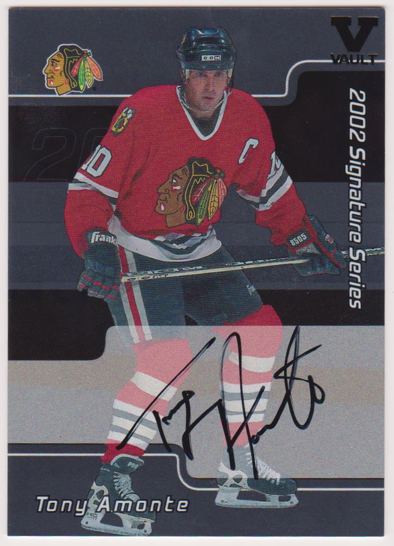 (image for) 2001-02 BAP Signature Series Autographs #LTA Tony Amonte SP