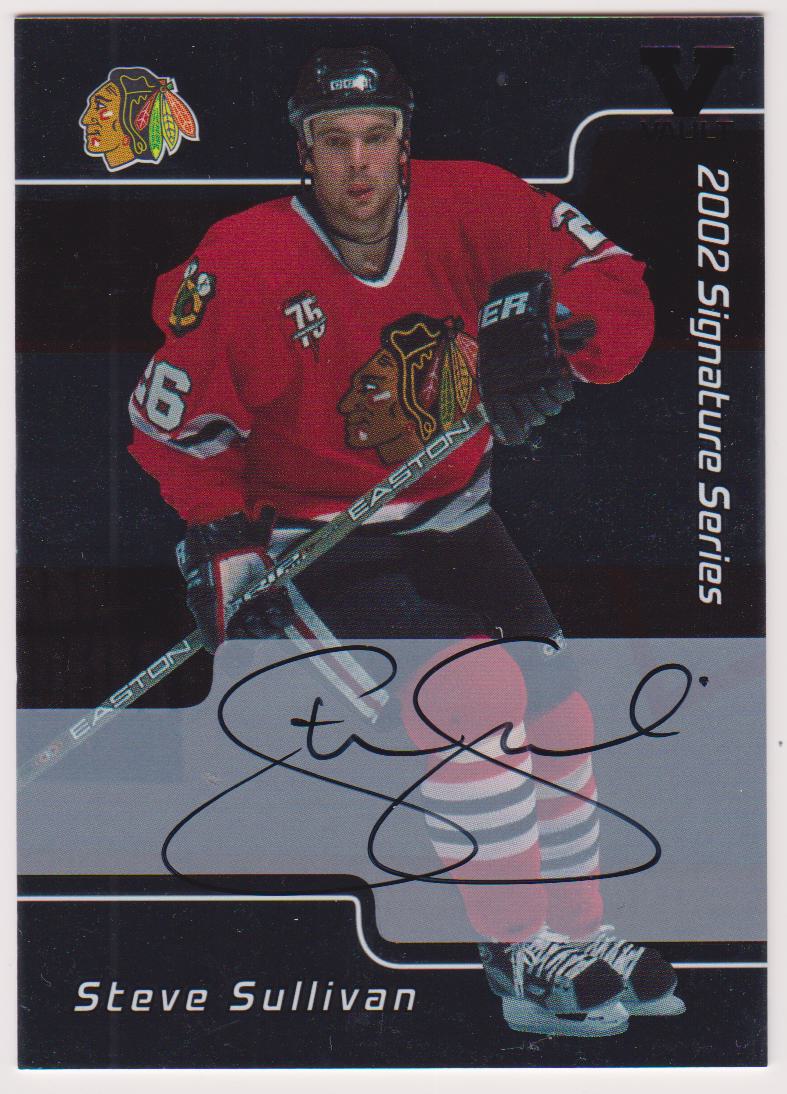 2001-02 BAP Signature Series Autographs #83 Steve Sullivan (image for) 2001-02 BAP Signature Series Autographs #83 Steve Sullivan