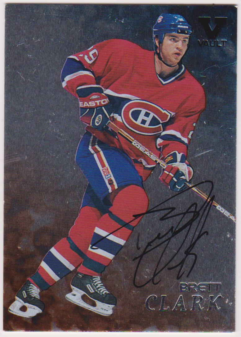 (image for) 1998-99 Be A Player Autographs #220 Brett Clark VAULT