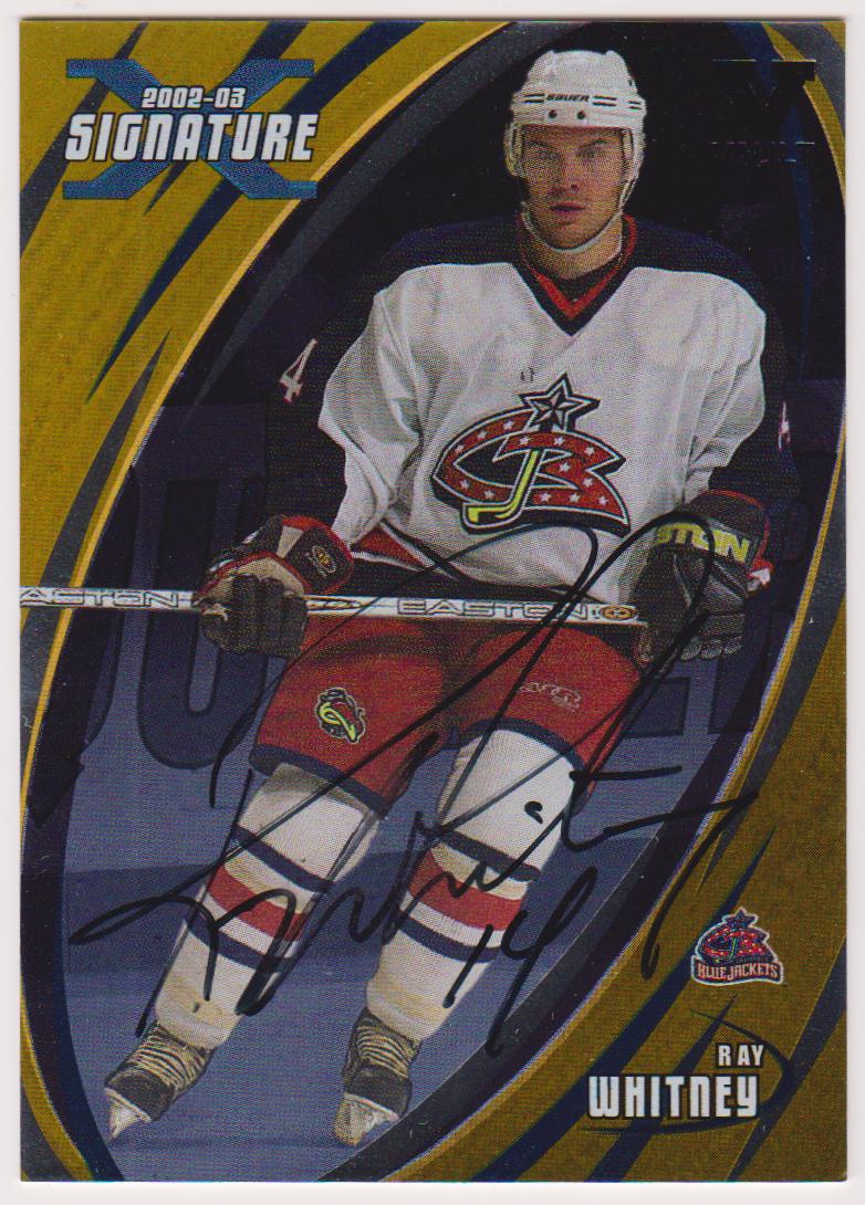 (image for) 2002-03 BAP Signature Series Autographs Gold #45 Ray Whitney
