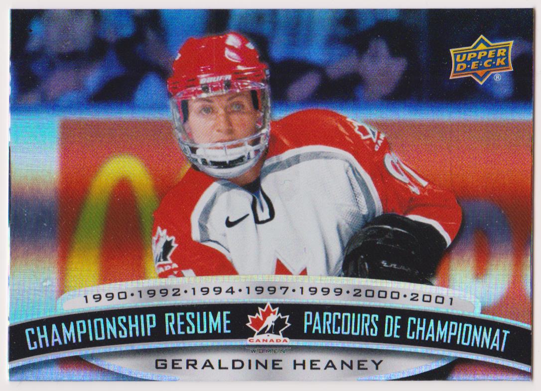 2022-23 Tim Hortons Legends Championship Resume #CR15 Heaney (image for) 2022-23 Tim Hortons Legends Championship Resume #CR15 Heaney