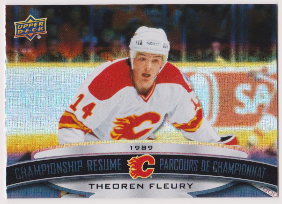 2022-23 Tim Hortons Legends Championship Resume #CR11 T. Fleury (image for) 2022-23 Tim Hortons Legends Championship Resume #CR11 T. Fleury