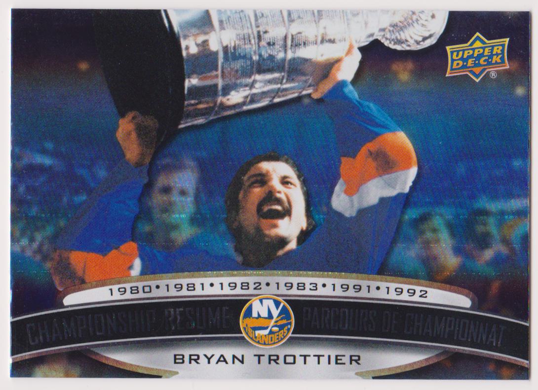 2022-23 Tim Hortons Legends Championship Resume #CR10 B Trottier (image for) 2022-23 Tim Hortons Legends Championship Resume #CR10 B Trottier