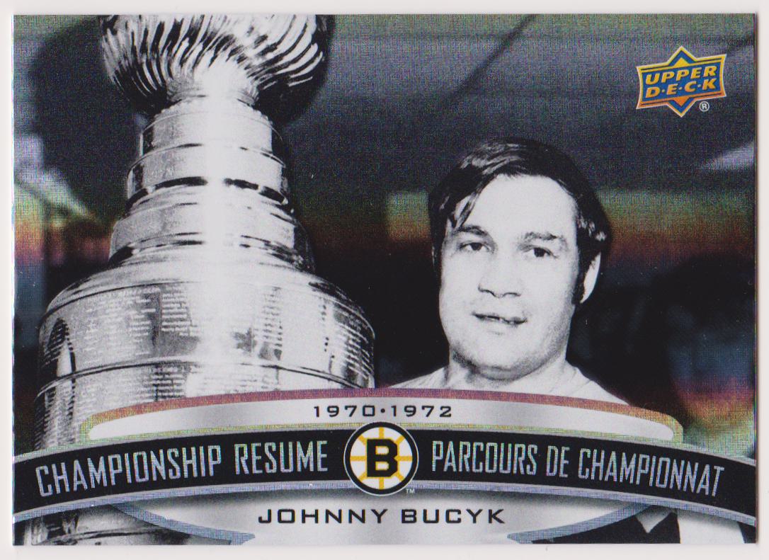 2022-23 Tim Hortons Legends Championship Resume #CR4 J. Bucyk (image for) 2022-23 Tim Hortons Legends Championship Resume #CR4 J. Bucyk