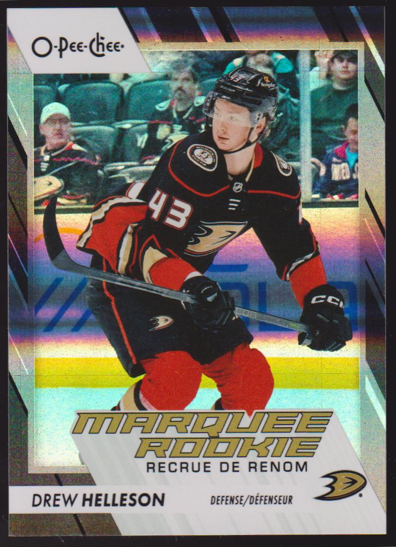 (image for) 2023-24 O-Pee-Chee Rainbow Black #579 Drew Helleson 062/100