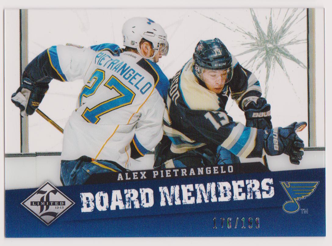 (image for) 2012-13 Limited Board Members #28 Alex Pietrangelo 176/199