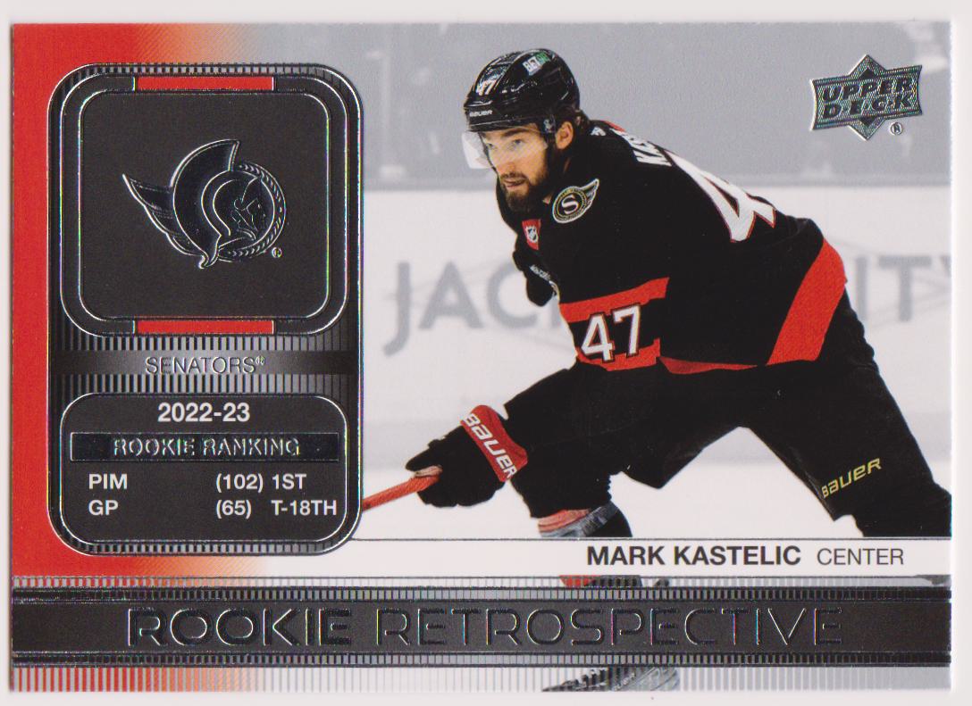 (image for) 2023-24 Upper Deck Rookie Retrospective #RR4 Mark Kastelic