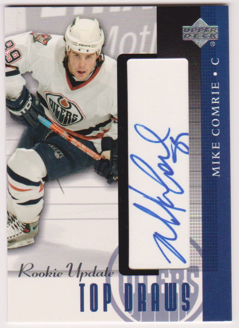 (image for) 2002-03 Upper Deck Rookie Update Autographs #MC Mike Comrie