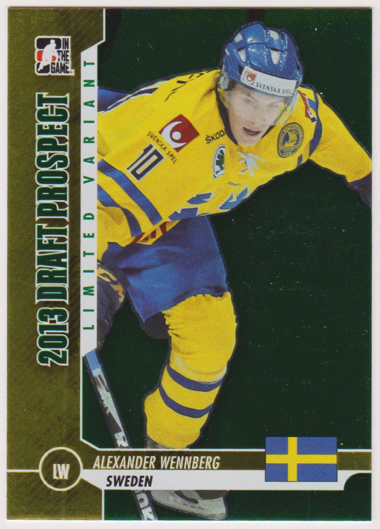 (image for) 2012-13 ITG Draft Prospects Emerald #3 Alexander Wennberg