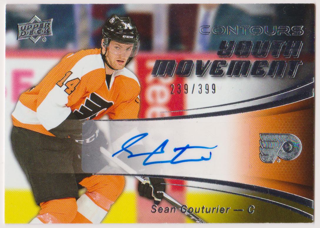 (image for) 2015-16 UD Contours Youth Movement Auto #YM19 Sean Couturier 239/399
