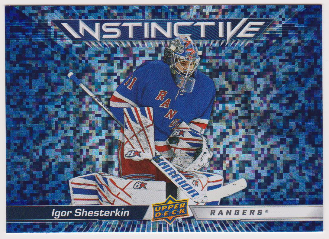 (image for) 2023-24 Upper Deck Instinctive Sparkle #IN2 Igor Shesterkin