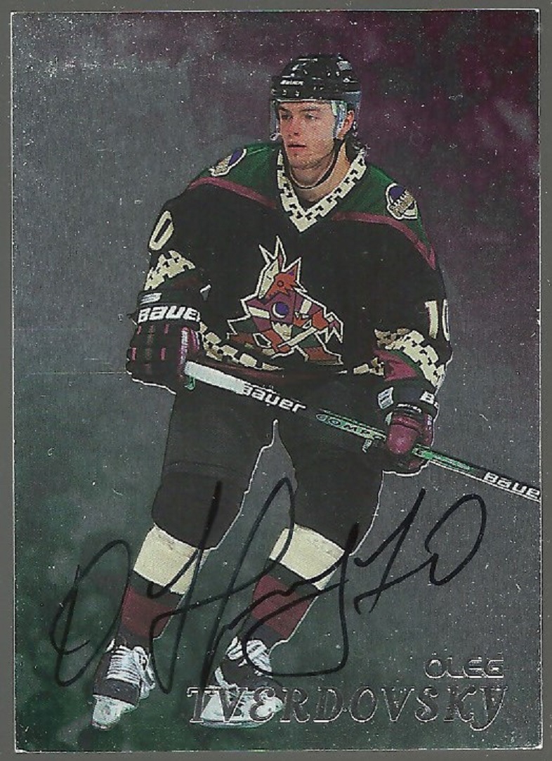 (image for) 1998-99 Be A Player Autographs #258 Oleg Tverdovsky