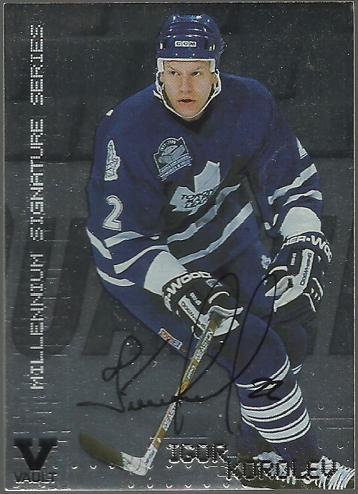 1999-00 BAP Millennium Autographs #231 Igor Korolev VAULT (image for) 1999-00 BAP Millennium Autographs #231 Igor Korolev VAULT