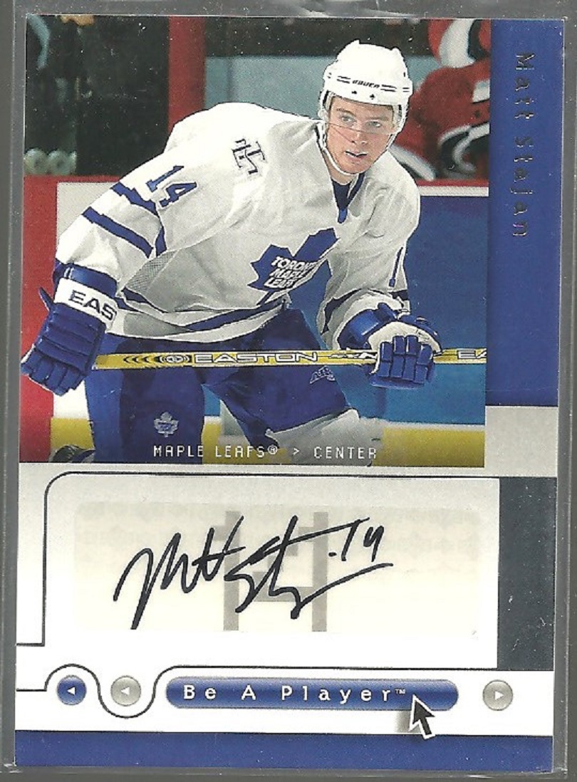 2005-06 Be A Player Signatures #MS Matt Stajan AUTO (image for) 2005-06 Be A Player Signatures #MS Matt Stajan AUTO