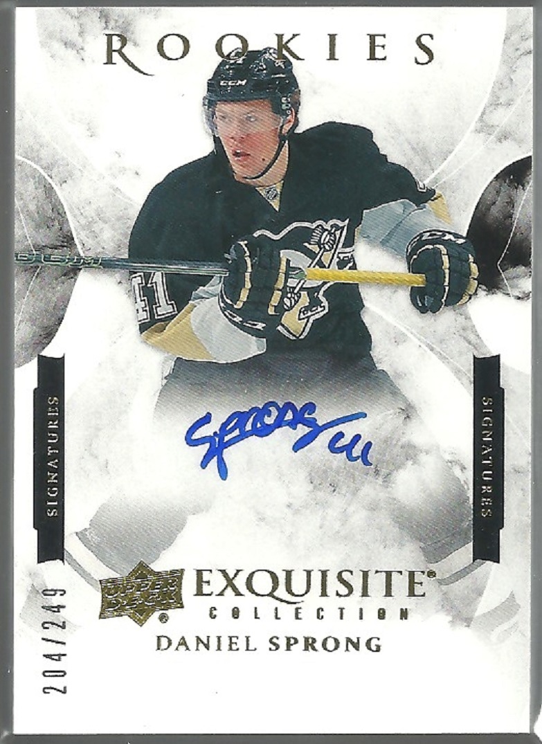(image for) 2015-16 Exquisite Collection Rookie Previews Daniel Sprong