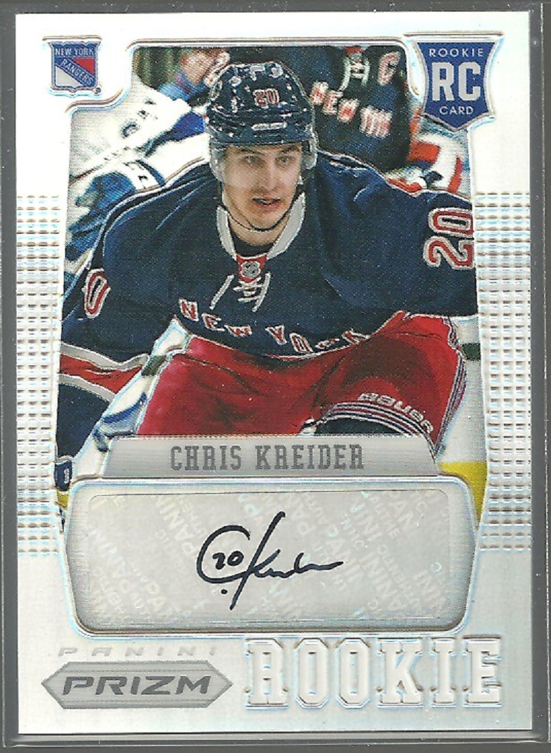 (image for) 2012-13 Panini Prizm Autographs #99 Chris Kreider