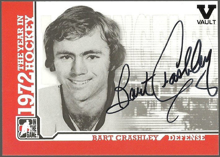 (image for) 2009-10 ITG 1972 The Year In Hockey Autographs #ABCR B. Crashley