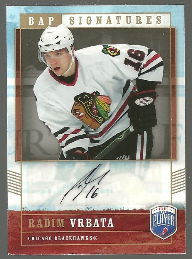 (image for) 2006-07 Be A Player Signatures #RV Radim Vrbata