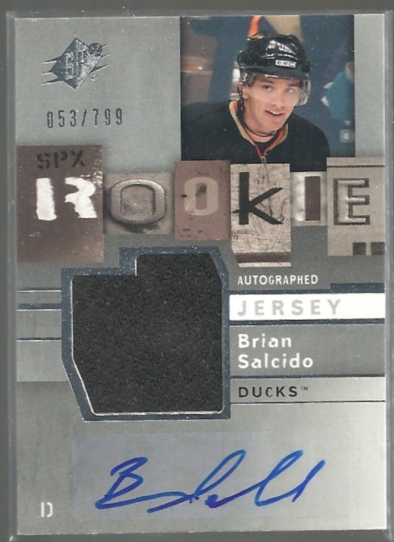 2009-10 SPx #154 Brian Salcido Jersey AUTO RC 53/799 (image for) 2009-10 SPx #154 Brian Salcido Jersey AUTO RC 53/799