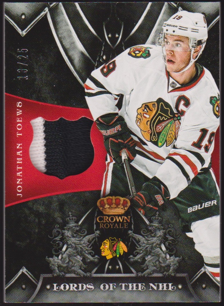 (image for) 2012-13 Crown Royale Lords of the NHL Prime #LNJTO J. Toews
