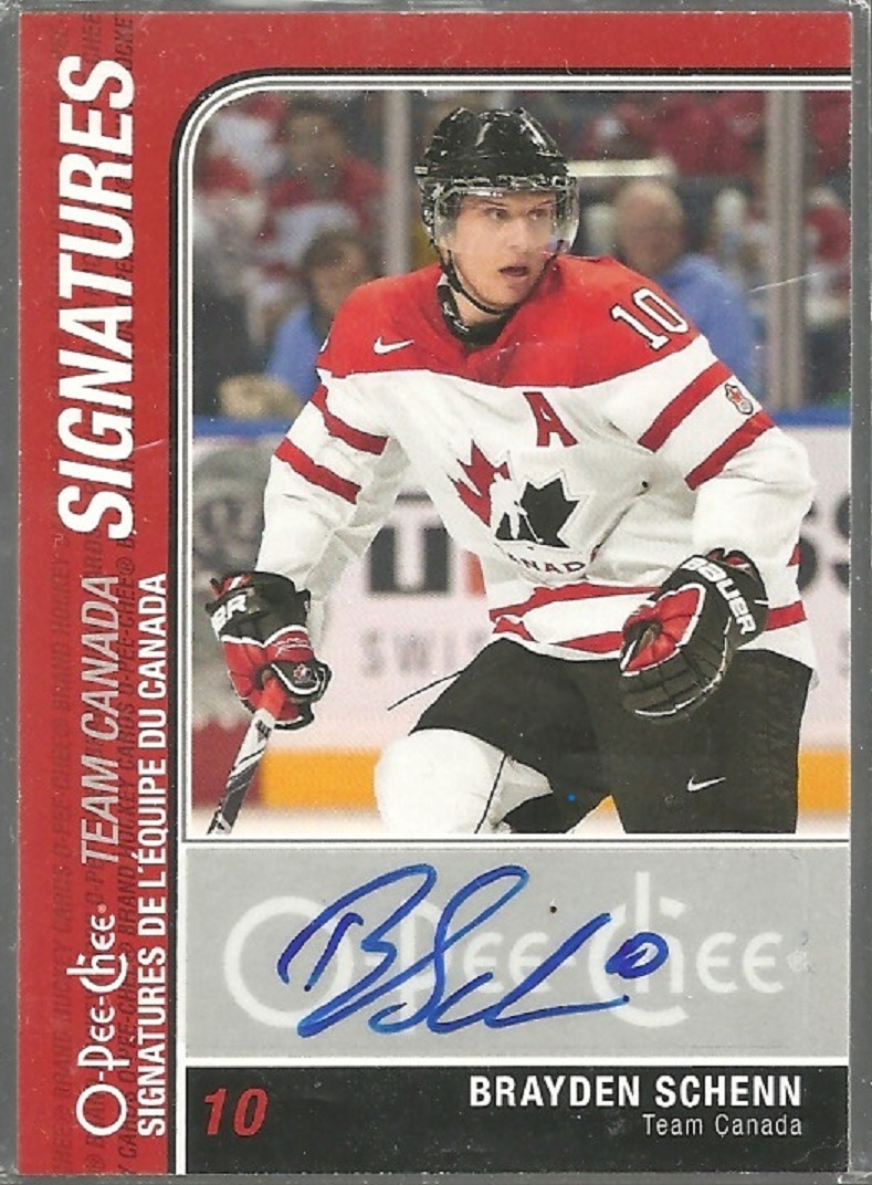 (image for) Team Canada Signatures