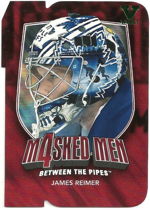 (image for) 2011-12 Between The Pipes Masked Men Ruby #MM37 James Reimer