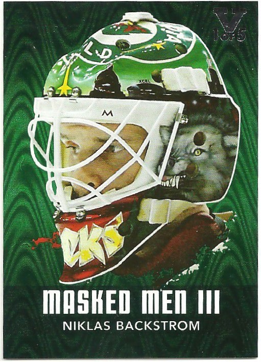 (image for) 2010-11 Between The Pipes Masked Men Emerald #MM37 N Backstrom